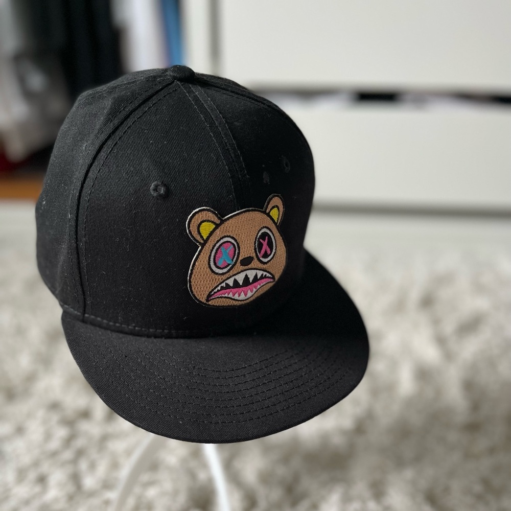 B.A.W.S. New Era black hat (one size fits most)